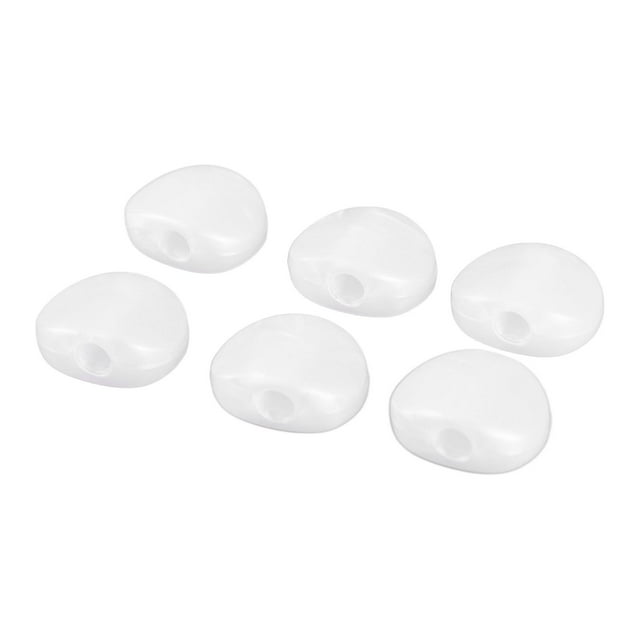 6 Pcs Touches de Réglage de Guitare Bouton Demi-Cercle Accordeur Bouton Poignée de Réglage pour Guitare Électrique Folk Classique