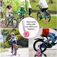 thumbnail image 5 of ZHAOCHENG Rueditas de entrenamiento para bicicletas infantiles, 12-20 pulgadas, color rosa, 5 of 5