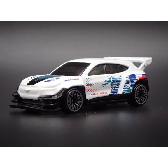 Open Box 2021-2026 FORD MUSTANG MACH E RACING ELECTRIC SUV 1/64 SCALE DIECAST MODEL CAR
