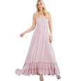 thumbnail image 1 of Maxi vestido talle con elástico AMAD Casual para mujer Talla M, 1 of 4