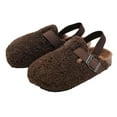thumbnail image 2 of Unisex Children Plush Home Slippers Cute Comfy Kids Indoor Outdoor Warm Shoes, 2 of 7