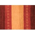 thumbnail image 1 of Ahgly Company Indoor Rectangle Abstract Orange Modern Area Rugs, 3' x 5', 1 of 4