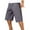 Dark Gray, variant on JUUYY Mens Cotton Cargo Shorts with Drawstring Pockets Knee Length Pants Classic Fit Solid Color Sports Abrasion Shorts Green XXXXXL