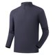 thumbnail image 5 of Ceisia Men's Slim Stand-Collar Half-Zip Sport Long-Sleeve Top Multi-Solid Gift, 5 of 6