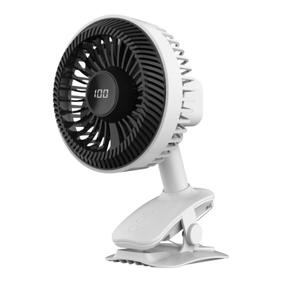 Twfbrm Portable Desktop Electric Fan, USB Rechargeable Mini Table Fan, 360°Rotation Ultra Quiet Personal Desk Fan for Home Office Bedroom Dorm Stroller Camping