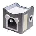 thumbnail image 4 of Cama para gatos oculta, refugio para mascotas, cama para perros, cueva grande para gatos, casa plegable para gatos para regalo, interior, multiusos,, 4 of 8