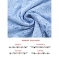thumbnail image 7 of DARING DIVA Floral Lace Wedding Bodycon Pencil Dress 2XL Light Blue, 7 of 7