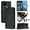 Black, variant on Flip case for GANGXUN Google pixel 5 Wallet Case with Kickstand, Card Slots, RFID Block, Cat Design
