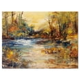 thumbnail image 2 of Design Art - Stream in Forest Oil Painting, 2 of 3
