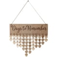 thumbnail image 1 of Birthday Calendar Memory Perpetual Wooden Calendar DIY Gift Decoration for Home Party Decoration, 1 of 5