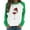 Green, variant on Patlollav Christmas Tops for Ladies,Womens Wine Glass Print Christmas Tee Round Neck Casual Tops Gift