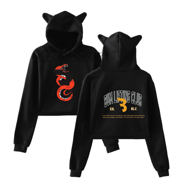 Sudadera con capucha y orejas de gato para mujer, ropa de calle informal, jerséis de moda, ropa Kawaii para chica xuanjing unisex