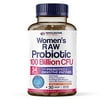 Dr. Formulated Raw Probiotics for Women 100 Billion CFU with Prebiotics, Digestive Enzymes, & UT Protection, Dr. Approved Women's Probiotic for Adults, Shelf Stable Probiotic Supplement, 30 Capsules