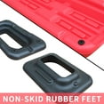 thumbnail image 4 of Adjustable Aerobic Stepper, Fitness Exercise Step Platform Trainer with 2 Risers - Red Black, 4 of 7