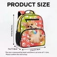 thumbnail image 7 of Uorisanigo Corgi Puppy Kids Backpack for Teenagers 6-9, Large Capacity Hiking Schoolbag, Breathable Daypack with Padded Shoulder Straps for Outdoor, 7 of 7