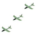 thumbnail image 4 of Vogacara 35 cm EPP Lanzamiento de mano Avión Lanzamiento Fly Glider Light Doble agujero Divertido Lanzamiento Soaring Party Favors Kid Juguetes Regalo Type1 NO1 Vogacara CBP093264, 4 of 6