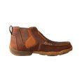 thumbnail image 2 of Twisted X Boots Mens 4 Woven Oiled Saddle Pull On Chelsea 8 Burgundy, 2 of 5