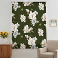 thumbnail image 3 of Farmhouse Flowers Sheer Curtains 72 Inches Long, Modern Abstract Country Chic Floral Leaf Light Filering Curtains, Breathable Simi Curtain Privacy Drapes for Living Room Bedroom Window Treatment, 3 of 9
