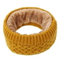 thumbnail image 4 of SPRING PARK Scarf for Women Men Double Velvet Thick Ribbed Knit Neck Warmer Collar Scarf Fleece Lined Circle Loop Scarves, 4 of 7