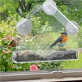 thumbnail image 2 of yingyy Clear Acrylic Bird Feeder Window Bird Feeders with Strong Suction Cups for Outside Window, 2 of 6