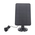 thumbnail image 4 of Cargador de batería monocristalino impermeable IP65 para cámara de seguridad exterior, conector tipo C, panel solar de 5 V y 10 W, 4 of 8