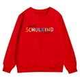 thumbnail image 5 of Boy Sweatshirt Long Sleeve Kids Red Sweatshirt 2025 Back to School Clothes Winter Clothes Girls Tops Size 3T, 5 of 5