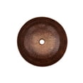 thumbnail image 3 of VR17BDB Large Round Vessel Hammered Copper Sink, 3 of 3