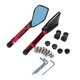 thumbnail image 1 of Motorcycle Mirror Motorcycle Side Mirror 1 Pair Motorcycle Rearview Mirrors Rear View Mirror Motorcycle Modification AccessoriesRed ANGGREK Rojo, 1 of 8