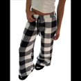 thumbnail image 2 of Pantalones de Pijama para Mujer, de Leopardo, Peludos, Estilo Y2K, de Cintura Alta, Bonitos. Cuadros S, 2 of 9