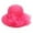 Hot Pink, variant on AWZXDE Women Fascinator Cap British Style Dress Hat for Wedding Bridal Tea Party Summer Hats for Women Hot Pink