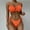 Orange, variant on Bikinis for Women 2 Piece Adult Swimming Bathing Fashion Bikini Sets Sexy Bathing Suit Swimwear Set
