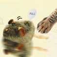 thumbnail image 4 of Interactive Squeaky Mouse Cat Toy with Smart Motion Sensor, Electronic Sounding Plush Mouse, Realistic Furry Pet Toy, Exercise for Boredom Relief, 4 of 6