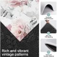 thumbnail image 3 of Pioneer Flower Floral Print Pattern Kitchen Rugs Sets Of 3,Kitchen Runner Rugs Non Skid Washable,Decorative Kitchen Floor Mats for Kitchen,Sink,Laundry,17"x30"+ 17"x47" + 17"x59", 3 of 6