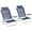 Dark Blue, variant on Outsunn Set of 2 Fishing Chairs, Camping Chairs for Outdoor, Dark Blue