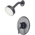 thumbnail image 1 of Olympia T-2382-MB Single Handle Shower Trim Set, Matte Black, 1 of 1