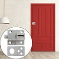 thumbnail image 1 of CRAFTHROU 1Pack Spring Lock Stainless Steel for Home Security Simple Structure 1.7x1.8x1.2in, 1 of 5