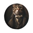 thumbnail image 1 of Balery Victorian Gentle Cat Cubiertas para Neumáticos - Protector Resistente para Neumáticos de Camioneta, SUV, Remolque, Camper y RV-16 inch, 1 of 6