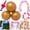 Gold Brown(3 -Cluster), variant on Reusable Balloon Garland Cluster, Reusable Inflatable Balloon Arch Garland, PVC Reusable Balloons for Birthdays, Weddings, Party Decoration