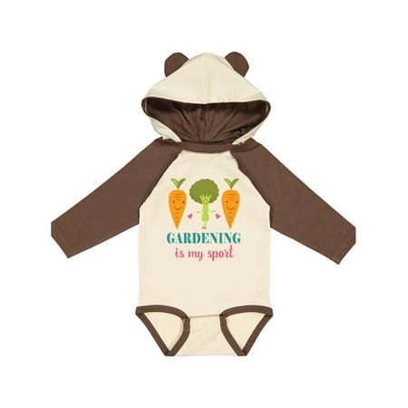

Inktastic Gardening is my Sport Gardener Gift Gift Baby Girl Long Sleeve Bodysuit