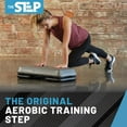thumbnail image 3 of The Step Original Circuit Size Aerobic Stepper Platform with Grey Nonslip Platform and Two Original Black Risers, 3 of 7