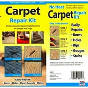 Liquid Leather - Quick 20 Carpet Repair Kit (20-012) Fix Carpet Damage Burns Holes Rips - 1 lb