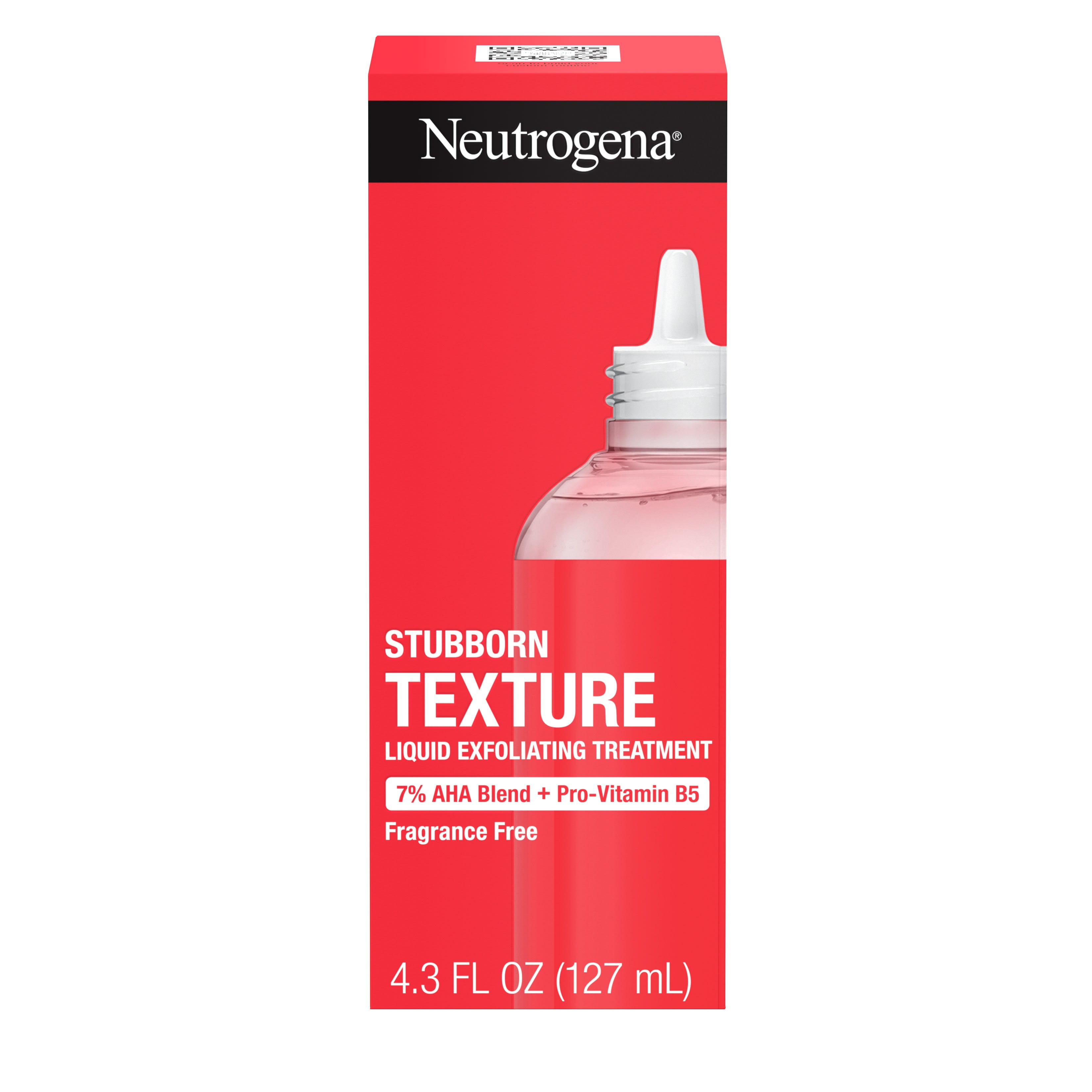 Neutrogena Stubborn Texture Liquid Exfoliant, AHA Blend, 4.3 fl. oz