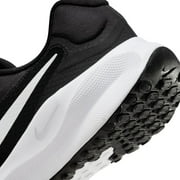 NIKE Revolution 7 Mens FB2207-001 (Black/White), Size 9.5