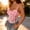 Pink, variant on HCBY Women's 3D Floral Applique Sheer Mesh Bustier with Adjustable Spaghetti Straps, Sweetheart Neckline and Hourglass Shaping for Halloween Party and Summer Casual Streetwear