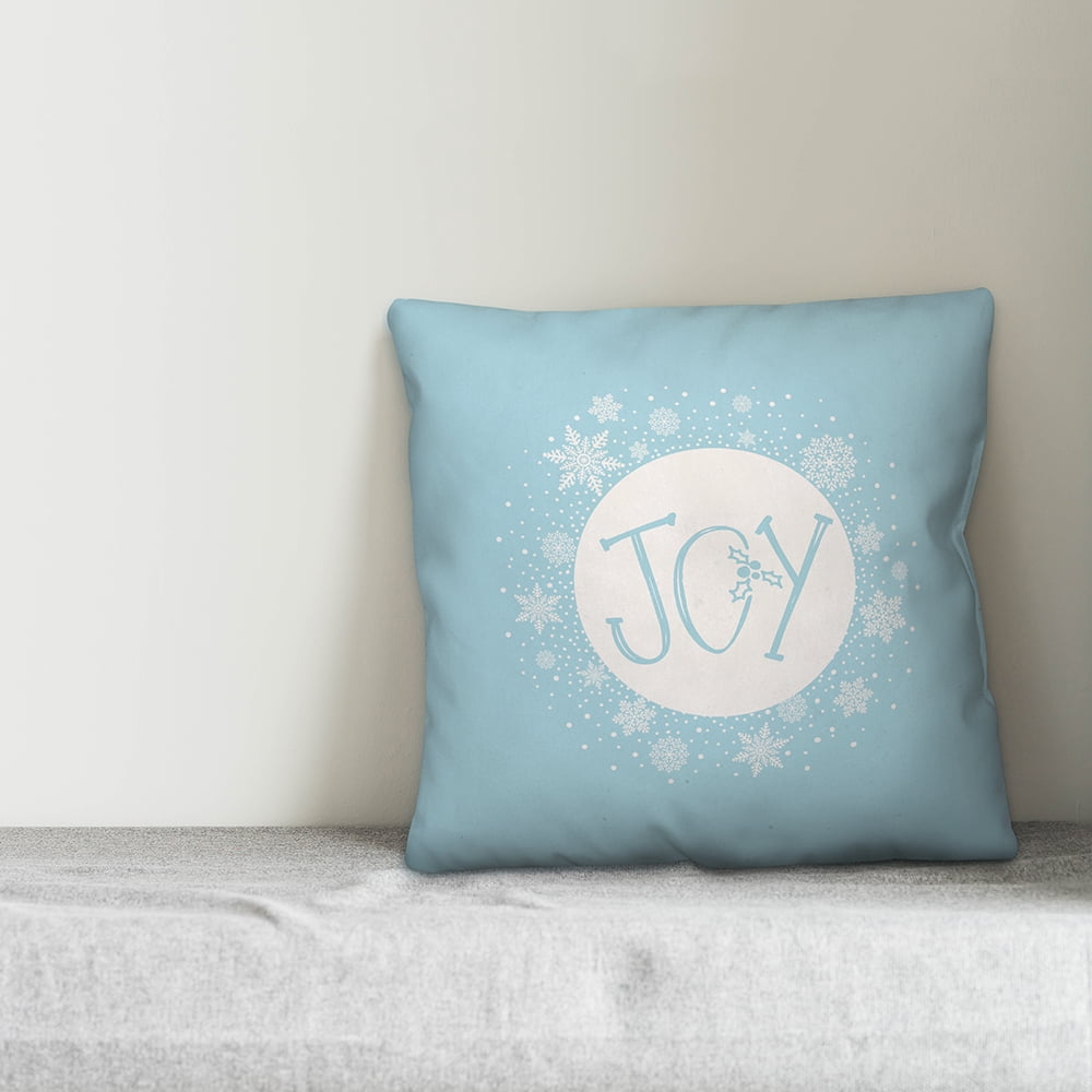 Creative Products Baby Blue Joy 16x16 Spun Poly Pillow