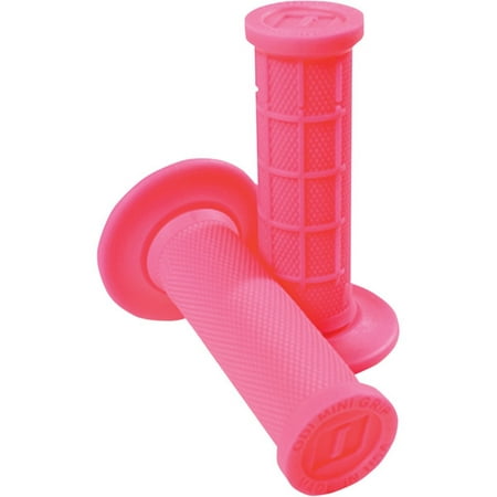 Half-Waffle Mini Single-Ply Motocross/Dirt Bike Motorcycle Hand Grips - Pink / One Size, Designed specifically for use on 50cc PW, CRF, XR and TTR By