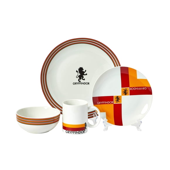 Juego de vajilla Harry Potter Gryffindor 16 piezas de porcelana