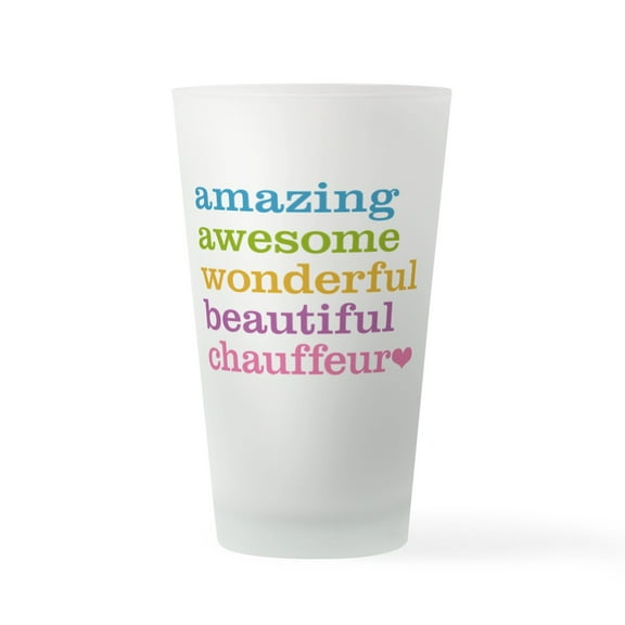 CafePress - Chauffeur - Pint Glass, Drinking Glass, 16 oz. CafePress