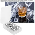 thumbnail image 4 of 6Pcs Whiskey Stones, Stainless Steel Whiskey Stone Ball for Drinks Whiskey Gifts for Men Refreezable Metal Ice Cubes Wine Cooling Ball, 4 of 5