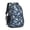 Paisley and Floral-2, variant on Paisley and Damask Black Pattern Cute School Backpack Bag with Padded Back and Adjustable Shoulder Straps 16.9 X 12.6 X 5.9 Inches